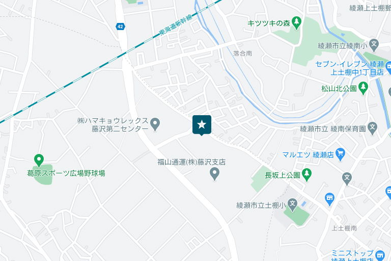 神奈川営業所アクセスマップ