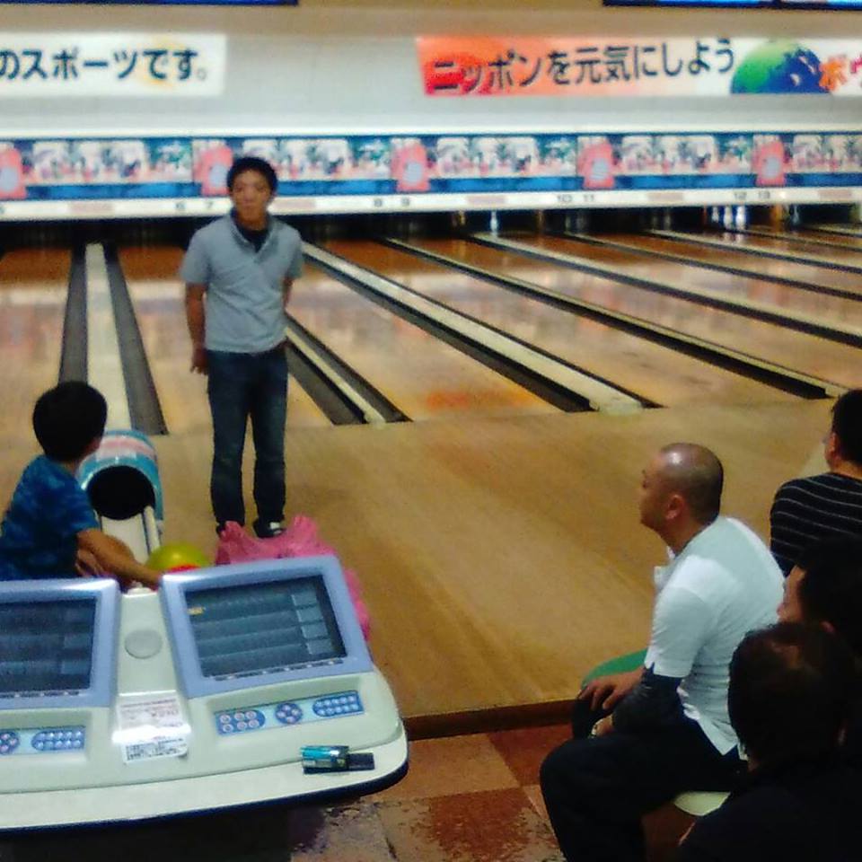 8月20日岡山勝央営業所にてボーリング大会を開催