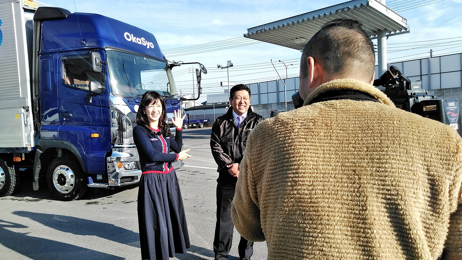 中島有香アナと弊社専務