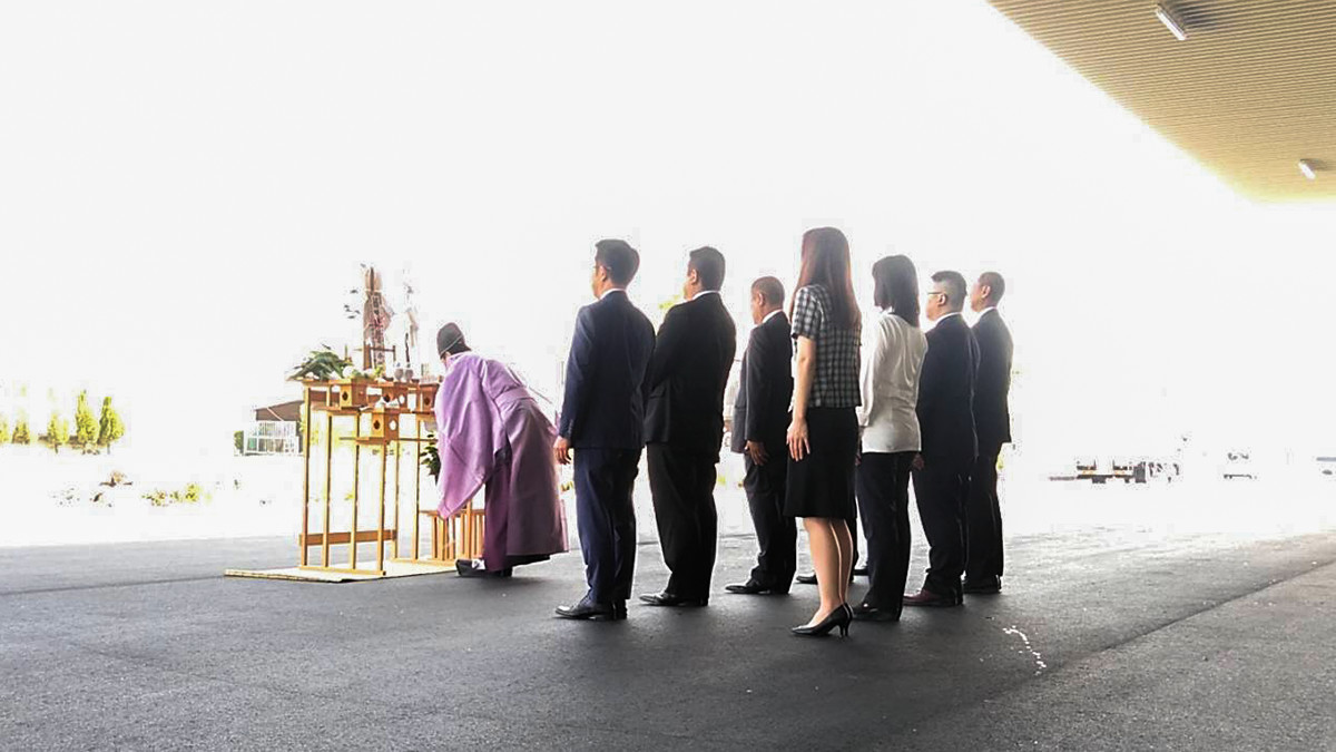 令和元年6月3日地鎮祭