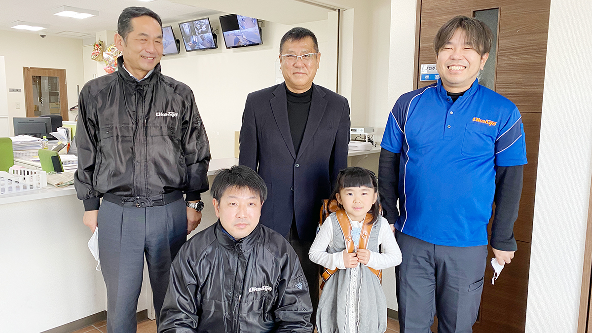 内藤ドライバーお子様入学祝い