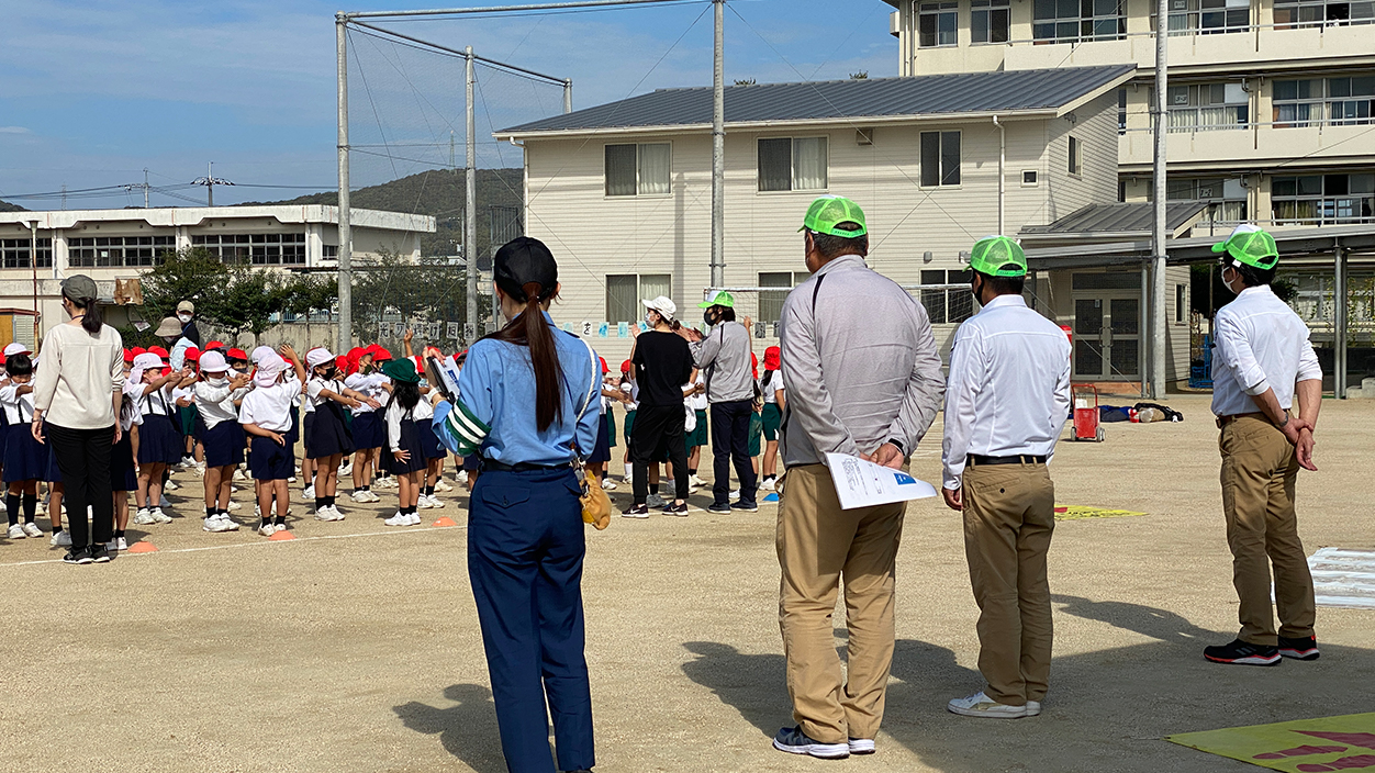 2022年10月3日【旭操小学校】交通安全教室