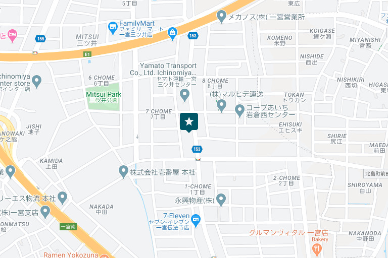 中京北陸配車センターアクセスマップ