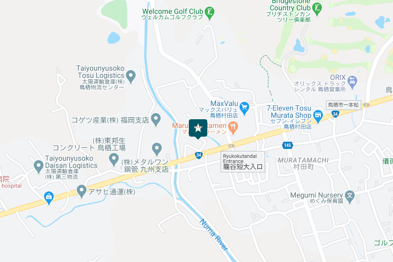 九州配車センターアクセスマップ