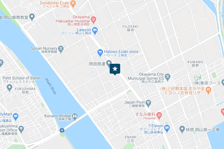 輸送事業本部総務アクセスマップ